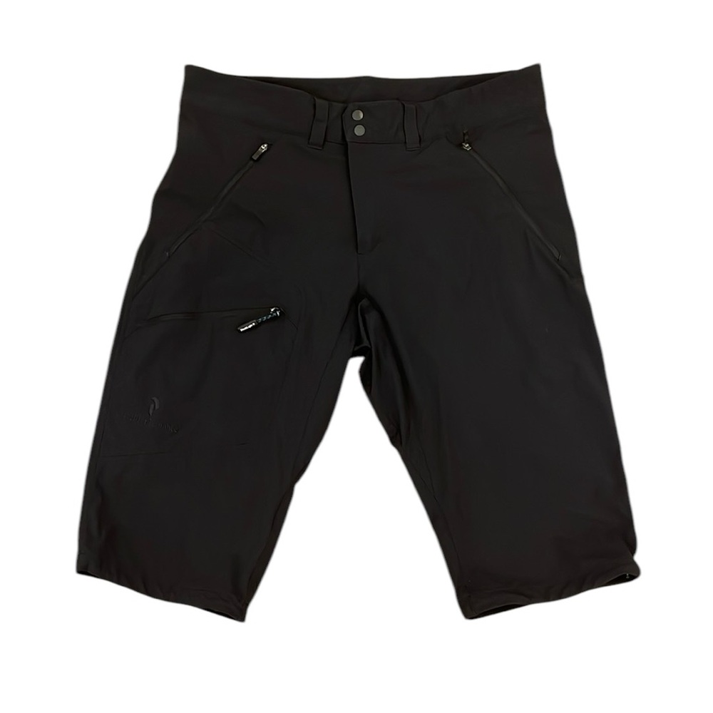 Peak Performance Hiking Outdoor Softshell Black Shorts